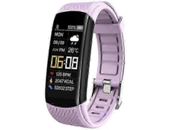 Pulsera de fitness, podómetro, medición de presión arterial, reloj inteligente, monitor de frecuencia cardíaca, reloj rastreador de salud Pro GOKOCO