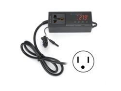 Termostato Digital Con Control De Temperatura Para Incubadora De Reptiles, Invernadero, Acuario, Enchufe Estadounidense, 110 V.