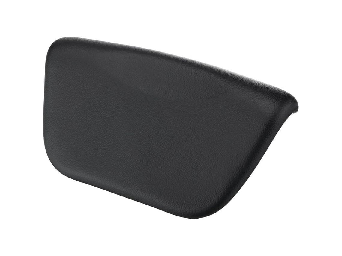 2026-almohada De Baño Linjou Impermeable Con Ventosas Antideslizantes Para Bañera, Confortable, 27x14x5 Cm, Negro