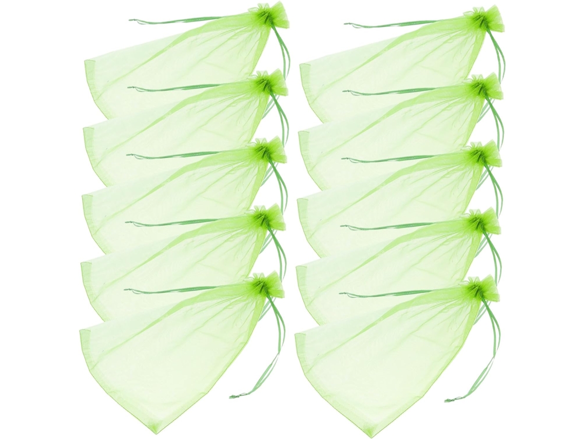 50 Bolsas Protectoras Para Frutas Y Verduras, Malla A Prueba De Insectos.