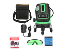 Nivel Láser Verde De 360 Grados Con Líneas Horizontales, Verticales Y Transversales, Autonivelante, 2 Líneas.