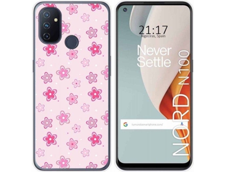 Carcasa OnePlus Nord N100 TUMUNDOSMARTPHONE Flores Multicolor