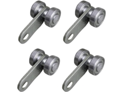 Juego De 4 Rodillos Dobles, Suave. Producto De Alta Calidad Para Uso Residencial Y Comercial