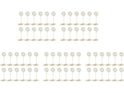 Paquete De 60 Soportes Para Tarjetas De Número De Mesa, Clips Para Fotos, Soportes Para Tarjetas De Lugar Y Soportes Para Menús.