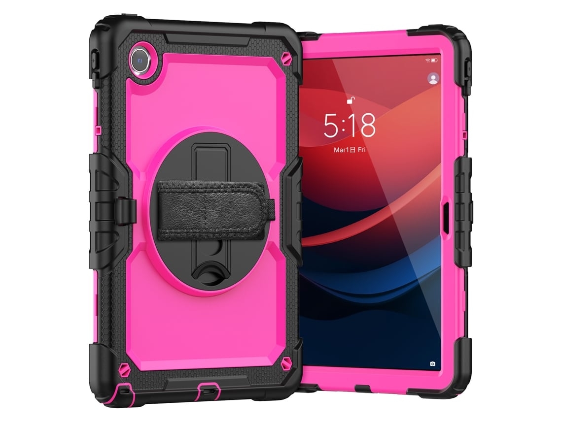Funda Hd Gen Tb para Lenovo Lenovo M10 Hd 2Nd Gen 10.1 2020 Tb-306 FLLIBERTÉ Rosa