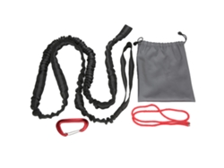 Cuerda De Remolque Durable Flexible Con Hebilla De Alpinismo Diseño Accesorios De Camión Para Ciclismo Al Aire Libre Negro