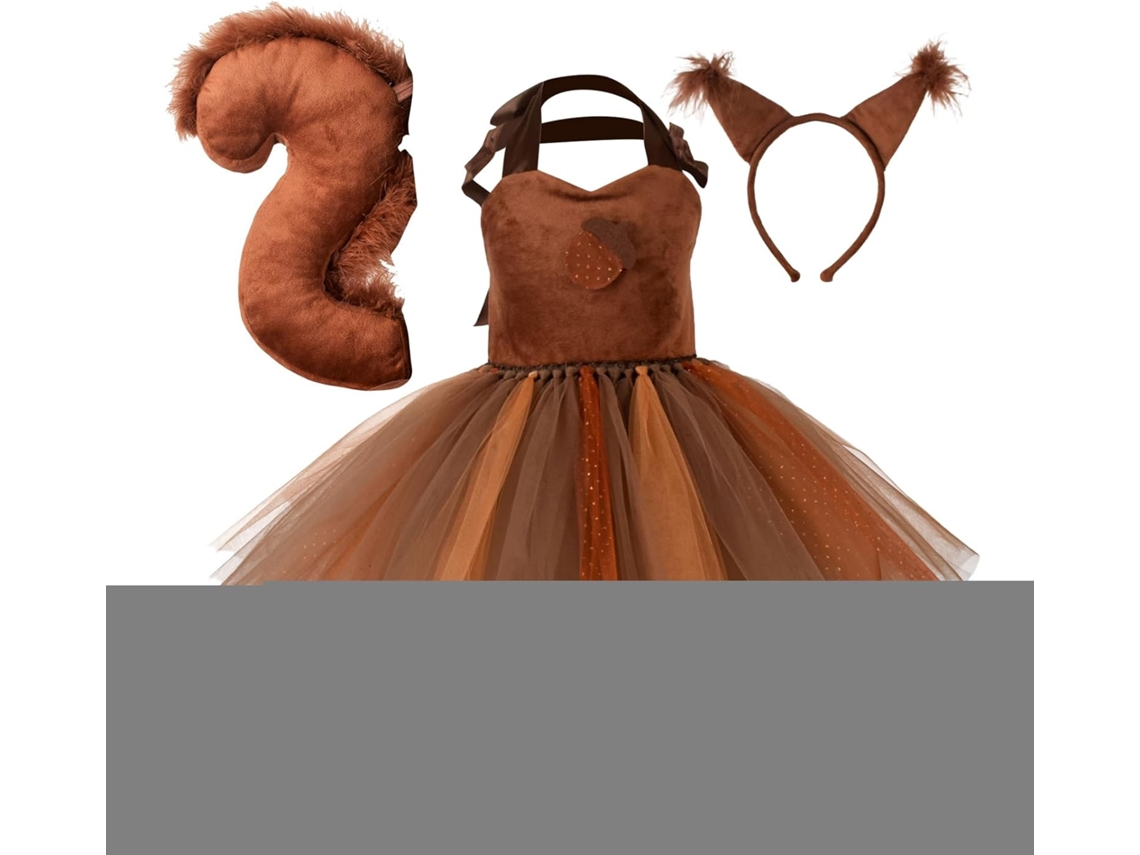Disfraz de ardilla para niños | Vestido de tutú de Halloween para Vayotoy