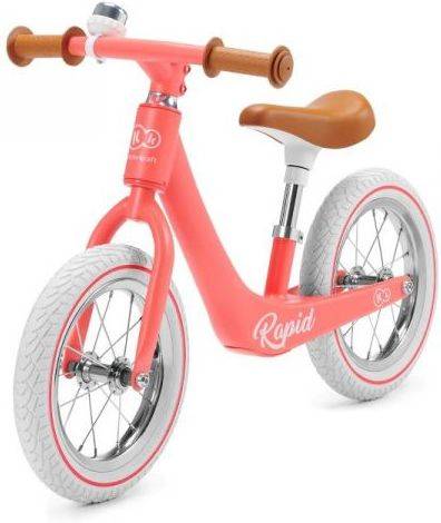 Bicicleta KINDERKRAFT sin Pedales Rapide Magic Coral