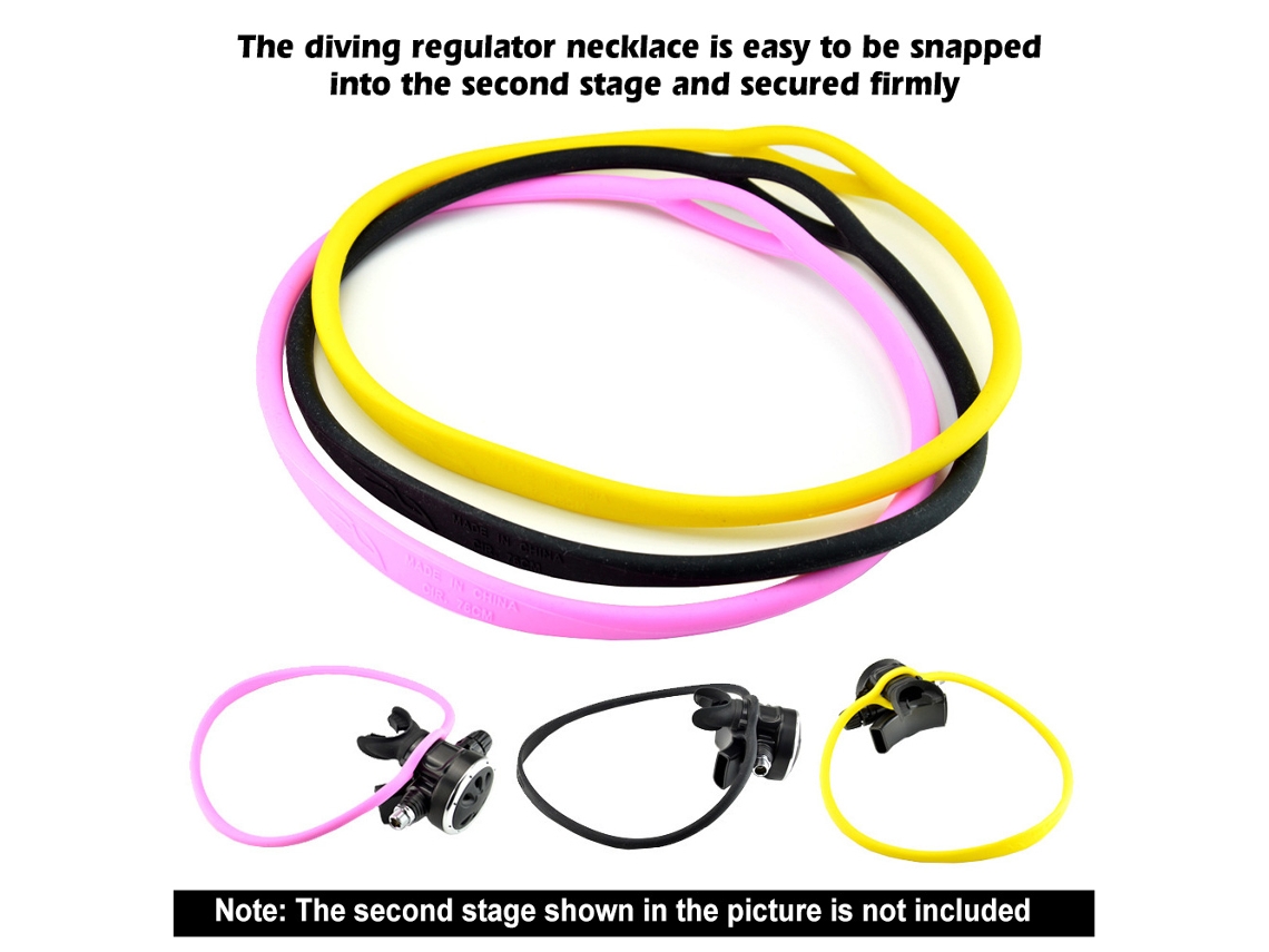 Collarín De Silicona Para Regulador De Buceo: Accesorio Seguro Y Práctico.