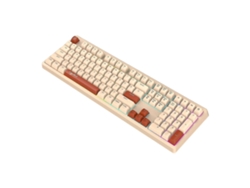 Teclado para juegos con 12 modos de iluminación, práctico teclado mecánico multifuncional para PC, hogar, oficina, portátil y PC. Everley891