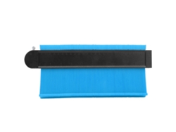 Regla De Contorno Azul De 25 Cm (10 Pulgadas), Herramienta De Medición Para Formas Irregulares, Abs Duradero.