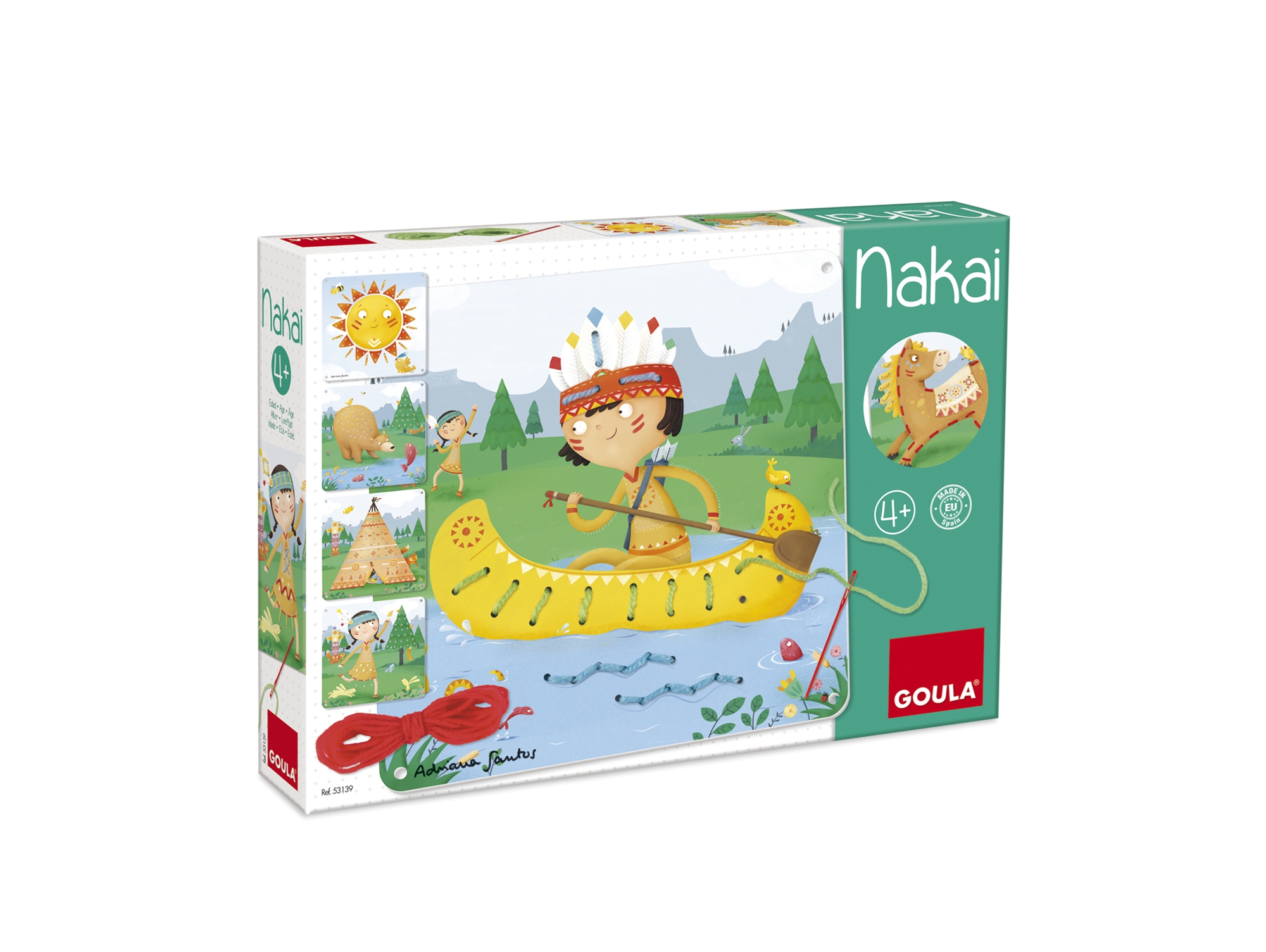 Juguete JUMBO Nakai Lacing Game