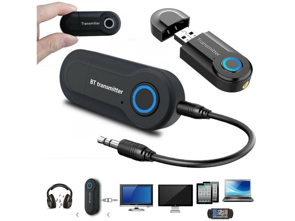 2026-transmisor Inalámbrico Bluetooth 5.0 Para Tv Pc Auriculares Altavoces Adaptador Audio Usb