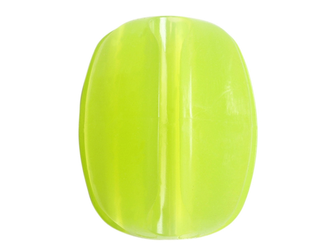Soporte de silicona amarillo para cañas de pescar