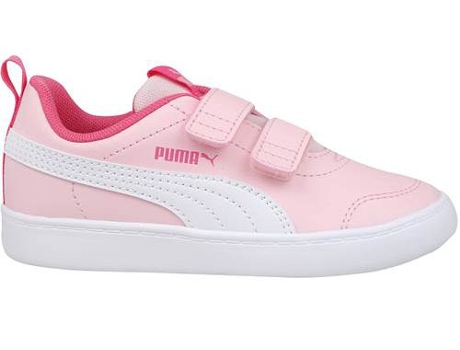 Zapatillas Deportivas PUMA Courtflex V2 V Inf (Rosa - Material Sintético - 26)