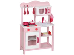 Electrodomésticos De Cocina De Madera, Compactos, Rosas.