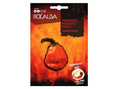 ROCALBA Pimenta Habanero Laranja 0 5 Gr