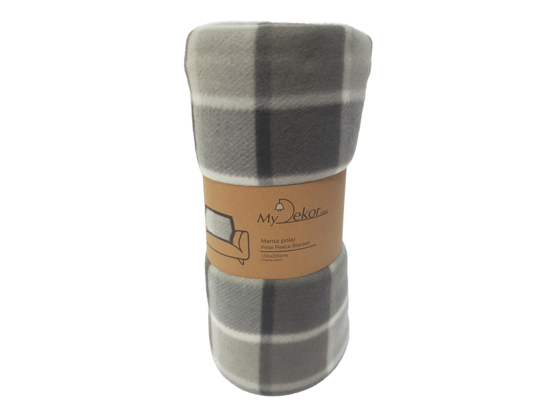 Manta Polar 150x200 Cms 210 G/m2 Gris