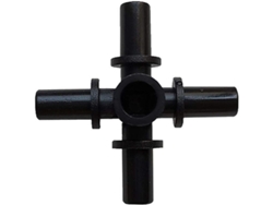 Conector para manguera de riego de jardín, 50 piezas, 6 mm, conexión rápida de 5 vías, adaptador para boquilla/colector de atomizador.