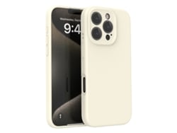 (blanco, Iphone 14 Pro) Funda De Silicona Líquida Para Teléfono, Compatible Con La Serie Iphone, Protección Total De La Lente Contra Caídas.