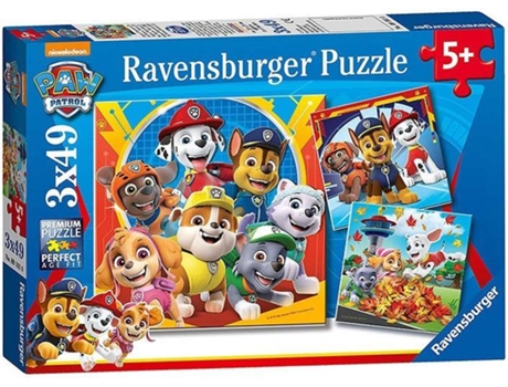 Puzzle RAVENSBURGUER Patrulla Canina (Edad Mínima: 5)