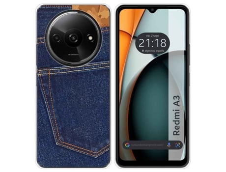 Funda para Xiaomi Redmi A3 TUMUNDOSMARTPHONE Silicona Multicolor