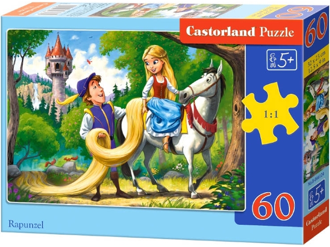 Puzzle CASTORLAND Rapunzel (60 Piezas)