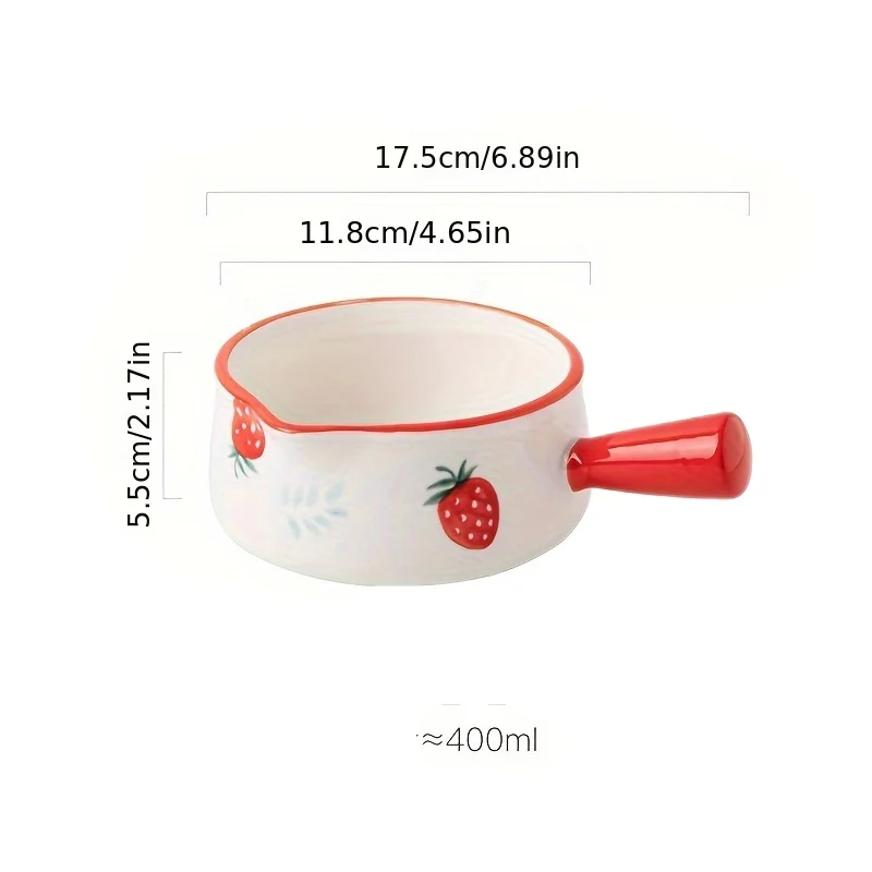 Juego de 18 cm (7 pulgadas) de cerámica roja: salsera, cuencos para lavarse los dedos, jarra de leche y colador, todos aptos para horno.