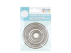 Troquel de Corte Círculos Pequeños - Artêmio - ø1.8 cm - ø2.5 cm - ø3.3 cm