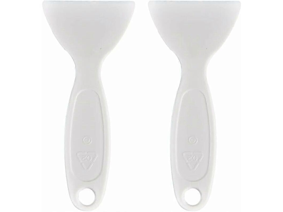 Herramientas De Deshielo Para Nevera Cuchara De Acero Inoxidable Paleta Antideshielo Limpieza De Hielo Duradera 2 Piezas