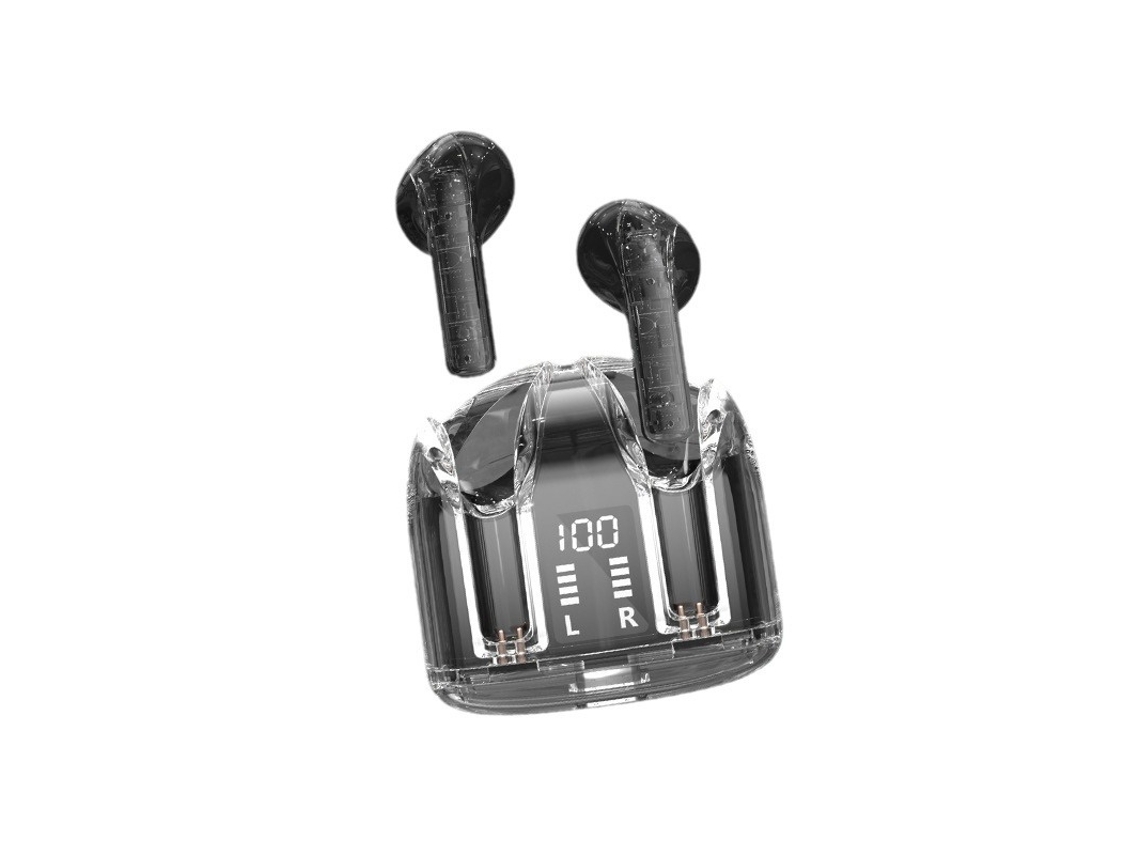 YEMAESRE Auriculares Inalámbricos Bluetooth Tws para Apple con Cancelación de Ruido Negro