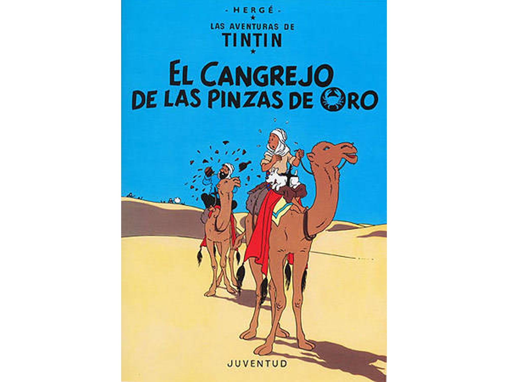 Libro R- El Cangrejo De Las Pinzas De Oro de Herge (Español)