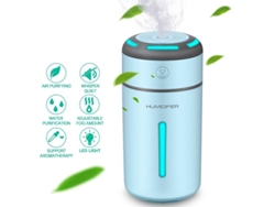 Difusor Ultrasónico Portátil Usb De Aceites Esenciales De 240 Ml Para El Hogar, La Oficina Y El Coche.