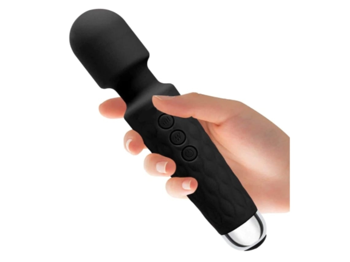 Vibradores Juguetes Sexuales 8 Velocidades Potentes Y 20 Patrones De Vibración Masajeador Personal Eléctrico Portátil Negro Ushion