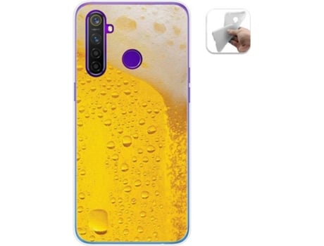 Carcasa Realme 5 Pro TUMUNDOSMARTPHONE Cerveza Multicolor