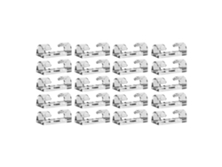 20 clips autoadhesivos para cables para organizarlos