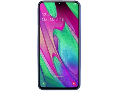 Smartphone SAMSUNG Galaxy A40 (Reacondicionado Señales de Uso - 64 GB - Azul)