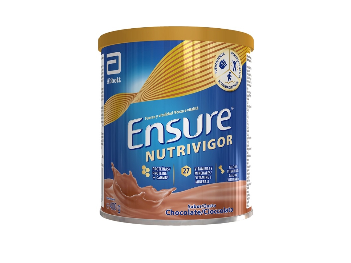Complemento Alimentar ABBOTT Abbott Ensure Nutrivigor Lata 400G Chocolate