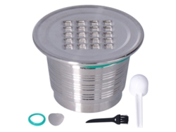Filtro reutilizable de acero inoxidable para cápsulas de café de 50 ml, accesorio para máquina Nespresso