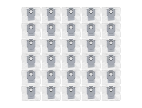 Saco de pó 30 peças para roborock t8, g10s, q7 max, q7 max+, s7 maxv ultra