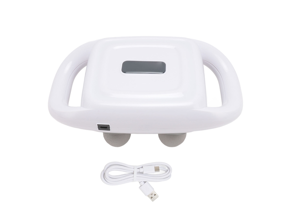 Masajeador De Tejido Profundo Portátil De 4 Cabezas Con Vibración De Alta Frecuencia Para Alivio Muscular