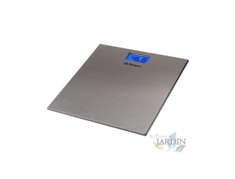 Báscula de Baño Electrónica ORBEGOZO Plataforma En Acero Inoxidable Capacidad Máxima: 150Kg Plataforma: 30 X 30 X 1,9 Cm ORBEGOZO
