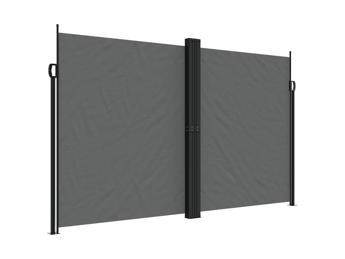 Maison Exclusive - Toldo Lateral Retráctil Gris Antracita 200x600 Cm