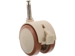 Ruedas Ruedas Goma Freno Silencioso Giratorias Muebles