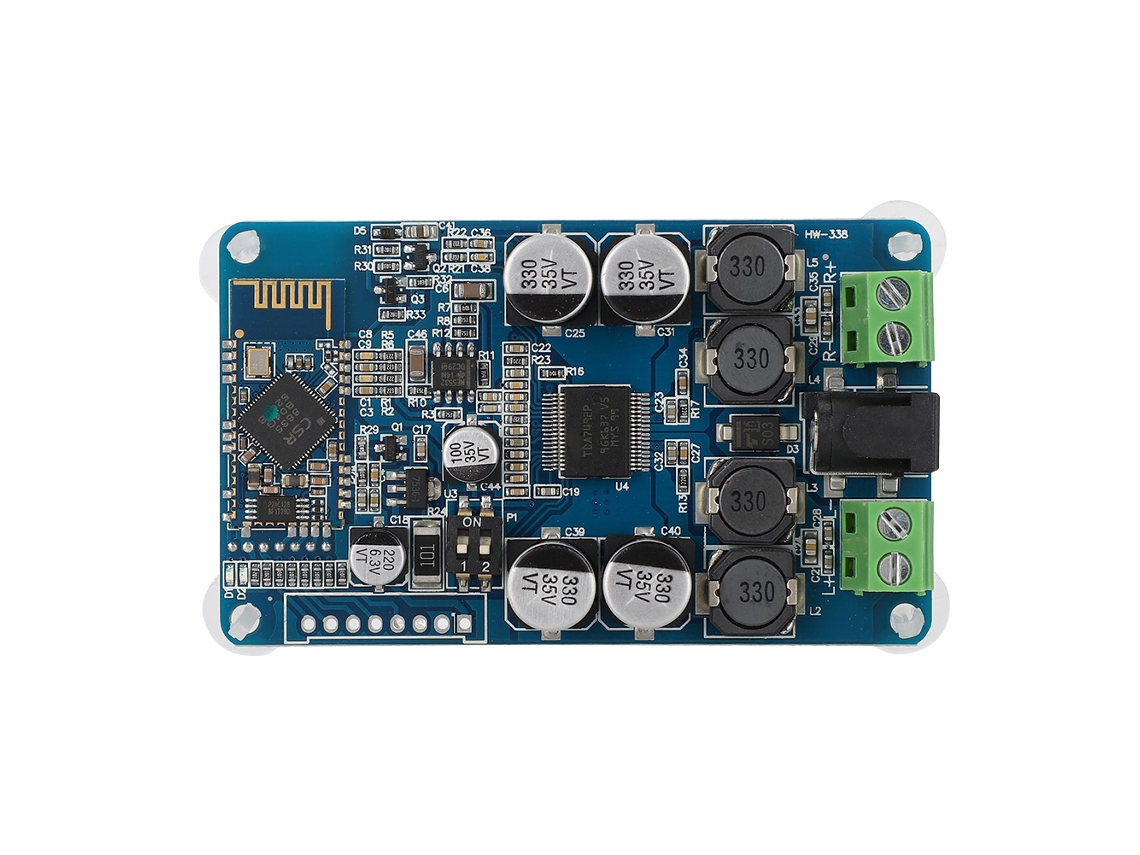 Placa amplificadora (amplificación de 25 W, compatible con Bluetooth)