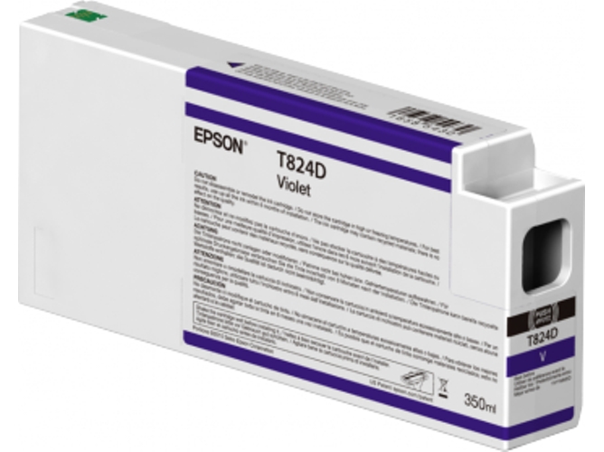 Cartucho de tinta original EPSON 350 ml , Violet, C13T824D00, T824D