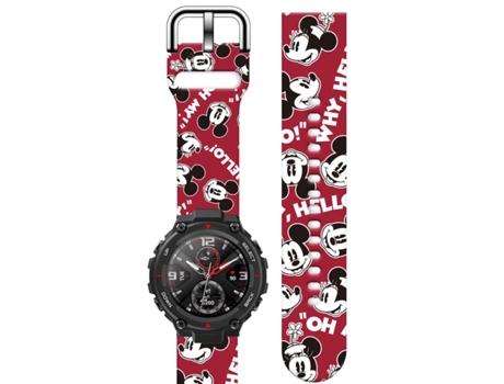 Correa Silicona Suave Personalizada Amazfit T-Rex Mickey y Minnie