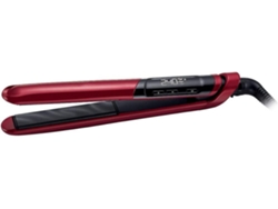 Plancha de Pelo Plancha de Pelo de Cerámica Avanzada Proteína de Seda Placas Flexibles Rojo YEMAESRE