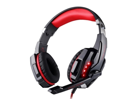 Auriculares Gaming con Cable SLOWMOOSE G9000 Rojo