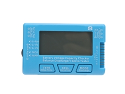 Comprobador Digital Lcd De Capacidad Y Voltaje De Baterías Lipo Li-ion Nicd Nimh 2-8s Rc